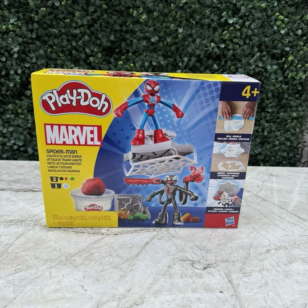NEW Play-Doh Marvel Spider-Man Figures Plus Pack Modeling Compound Playset